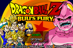 Dragon Ball Z - Buu's Fury Title Screen